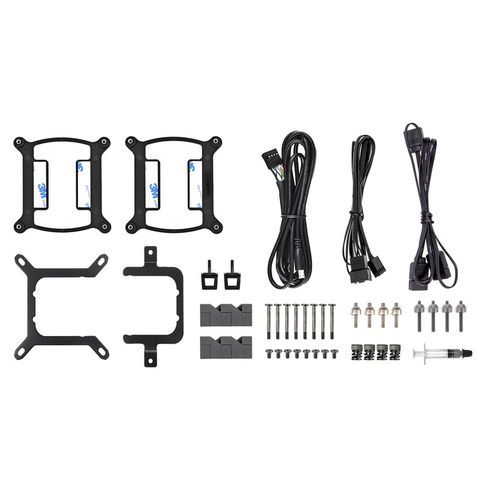 Система водяного охолодження Thermaltake TH360 V2 Sync AIO з LCD 2.1' (480x480), 3x 120mm ARGB вентилятори, сумісна з Intel LGA1851/1700 та AMD AM5/AM4, чорний корпус (280mm)