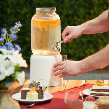 Relaxdays Drink Dispenser 4 Liter