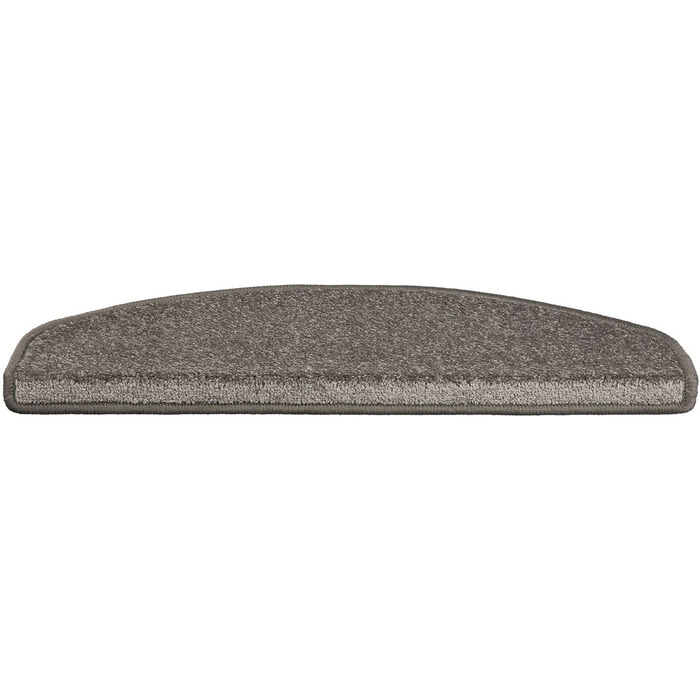 Набори килимків на сходи ETM Original, 15 шт. у наборі, 20 кольорів та 20 моделей, напівкруглі (23,5 x 65 см), бежеві та антрацитові