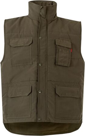 Чоловіча жилетка VELILLA з багатьма кишенями (3XL, Зелений, Caza)