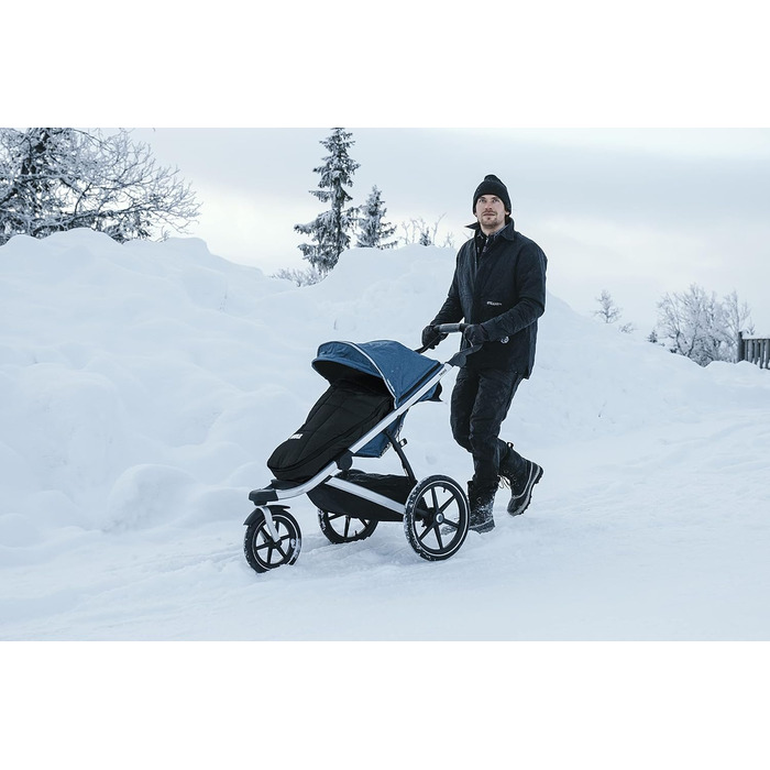 Дитячий зимовий конверт для коляски Thule Sport, чорний