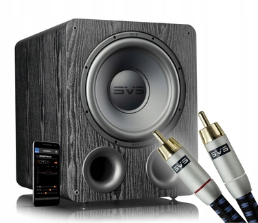 Активний сабвуфер SVS PB-1000 PRO, чорний + КАБЕЛЬ SVS RCA-RCA 5м у ПОДАРУНОК