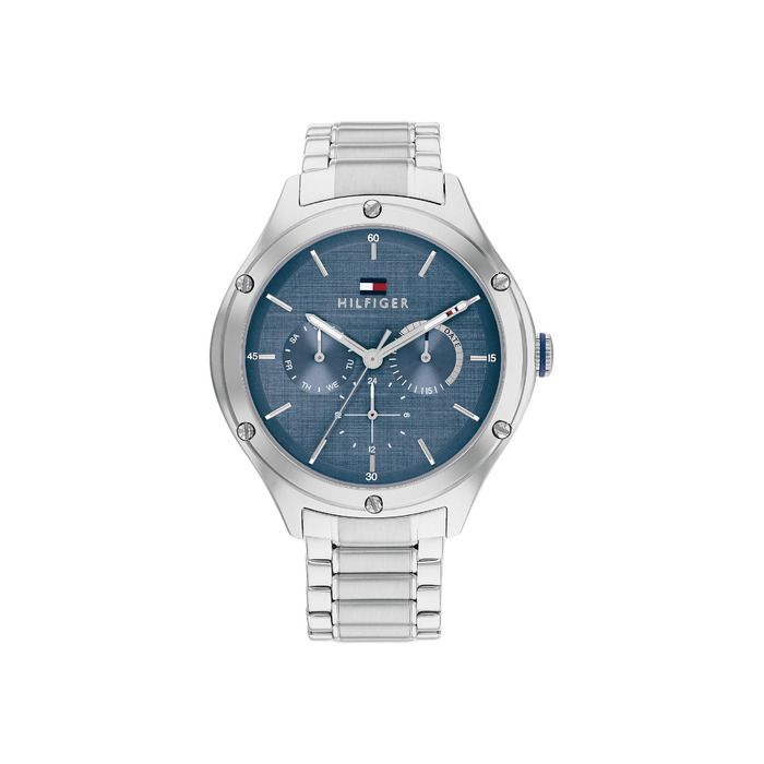 Годинник Tommy Hilfiger для жінок з блакитним циферблатом та сталевим браслетом (Ice Blue)