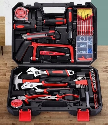 Набір інструментів у кейсі: торцеві головки та TORX, 108 предметів