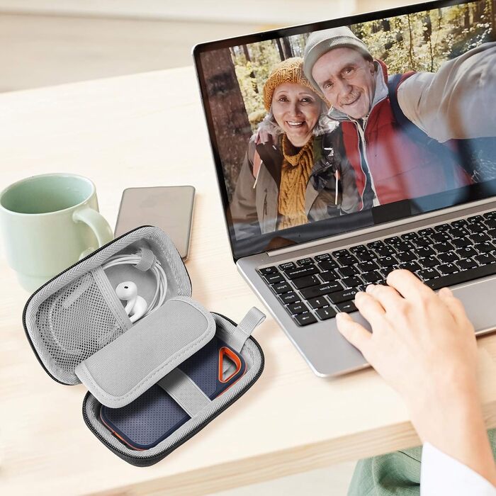 Чохол для SSD дисків SanDisk Extreme PRO/Extreme Portable SSD/Crucial X8 Portable SSD ProCase - чорний