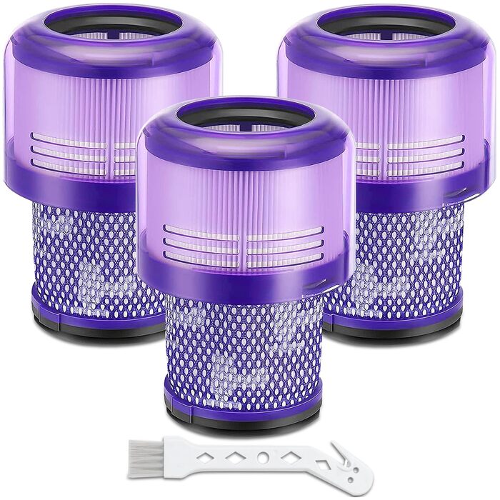 Набір фільтрів для пилососа Dyson V15 SV14 DV17 SV22 та V11 (3 шт), змінні HEPA-фільтри для акумуляторного пилососа