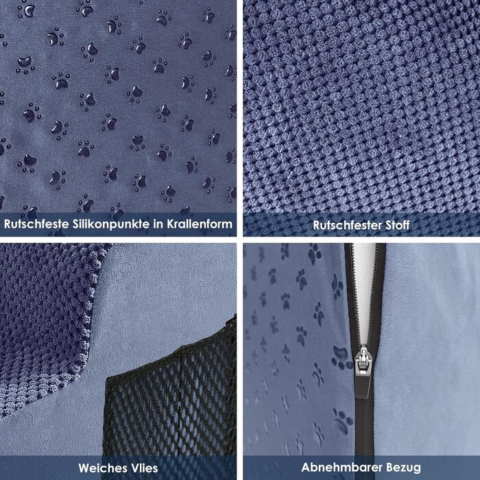 Сходинки для собак маленьких порід, 3 сходинки, 40 см, чорного кольору. Зручні та миючіся, з неслизьким покриттям для ліжка та дивану.