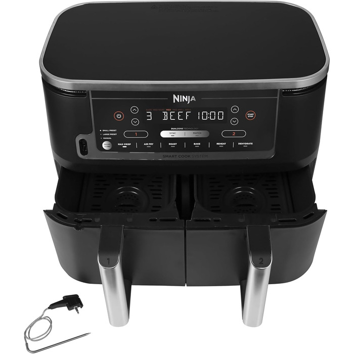 Ninja Foodi Max Airfryer AF451EU - Фритюрниця Повітряна, Електрична, Ninja