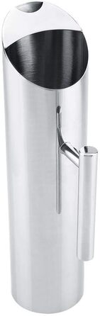 2L Stainless Steel Water Jug, Cold Drinking Jug, Home Hotel Serving Tool, with Ice Protection and Ergonomic Handle, for Serving Water, Iced Tea, and Other Cold Beverages
