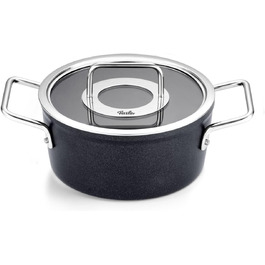 Каструля Fissler Adamant/Aluminium 4.9L з кришкою з термоскла, антипригарне покриття, для індукційних плит (20 см)