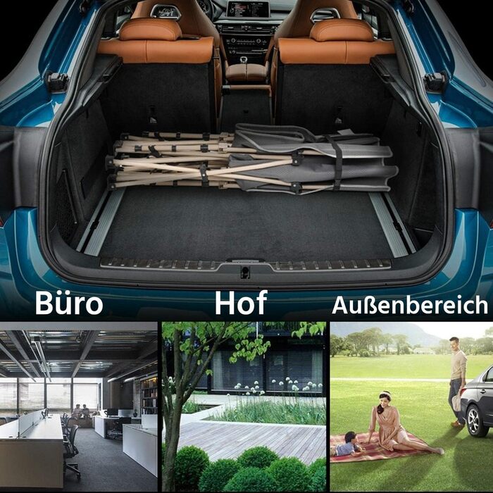 Ліжко складане Yaheetech для кемпінгу, гостьове, сіре 186x66x52 см, вантажопідйомність до 150 кг з сумкою для транспортування