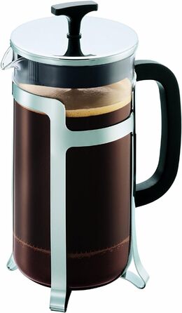 Bodum Jesper: Френч-прес для кави, 1 л, з нержавіючої сталі