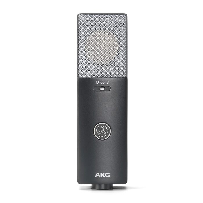 Мікрофон конденсаторний AKG C114 (великої мембрани, кардіоїдний, багатодіафрагмовий) для контент-мейкерів та музикантів