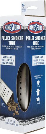 Kingsford Stainless Steel Smoker Box for Grill | Smoker Box for All Grills | Durable Grill Accessory | Easy Way to Turn Any Grill into a BBQ Smoker (Triangle)