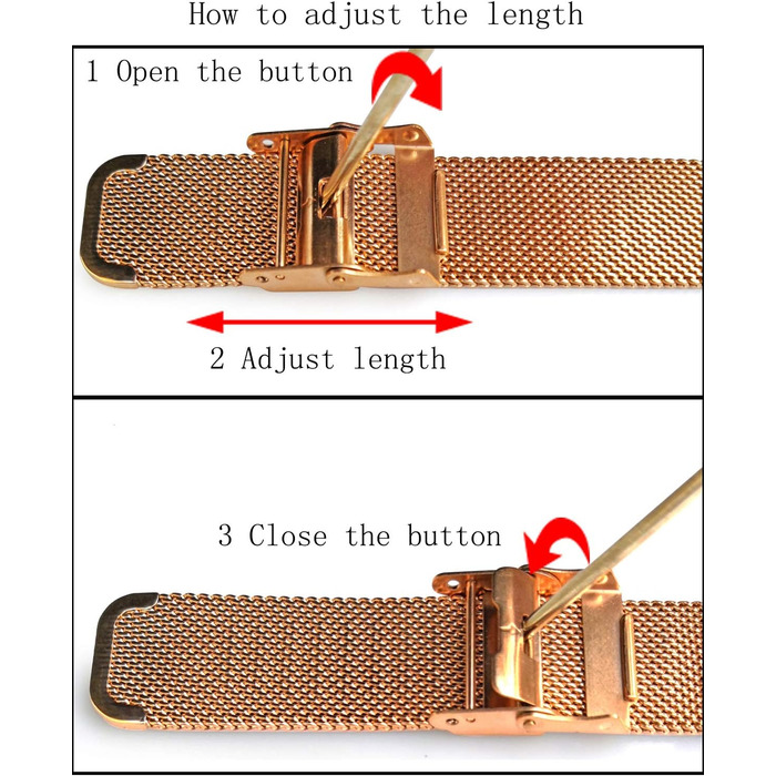 Жіночий годинник аналоговий кварцовий з нержавіючої сталі, водонепроникний, з мікросіткою, ультратонкий комплект з браслетом (рожеве золото, рожеве золото, рожеве золото)