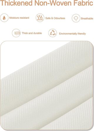 Органайзер на двері 5-поверховий складний бежевий (2 шт) для ванної, дитячої, кемпінгу