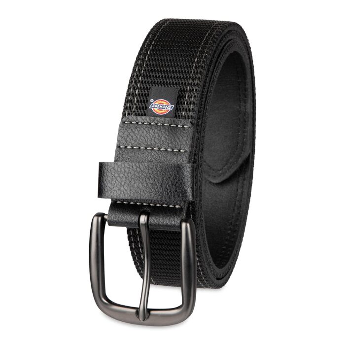 Чоловічий тактичний ремінь Dickies Industrial Strength, нейлоновий, чорний, розмір 34-36