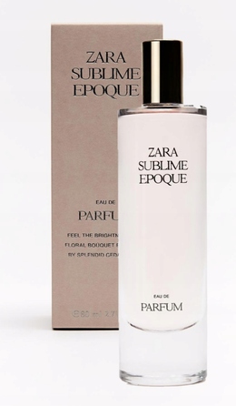 Парфумована вода Zara Sublime Epoque, квіткова, 80 мл