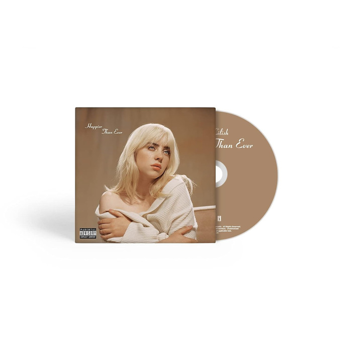 Billie Eilish Happier Than Ever 2LP Vinyl LP – Вінілова платівка