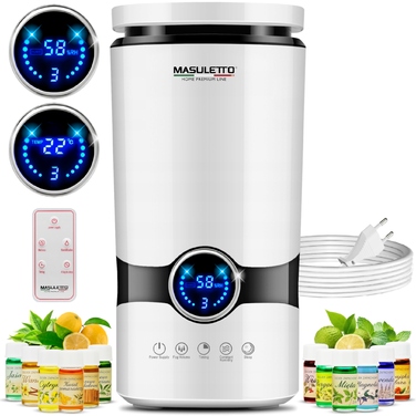 Розумний зволожувач повітря Masuletto Smart Silence Premium Mist Pro Air+