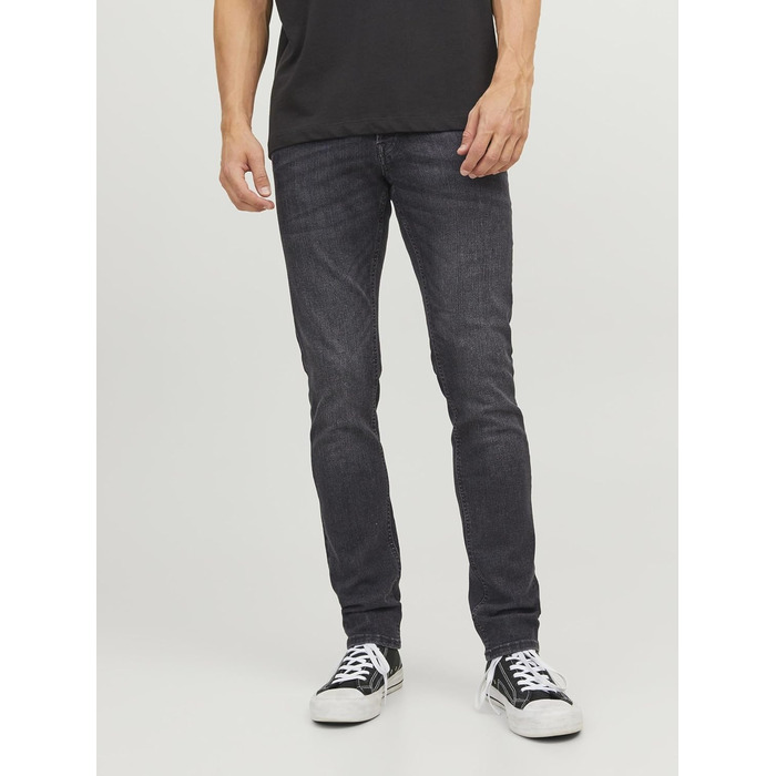 Джинси чоловічі JACK & JONES Slim Fit JJIGLENN Original SQ 270 Noos, чорний денім, 33W/32L