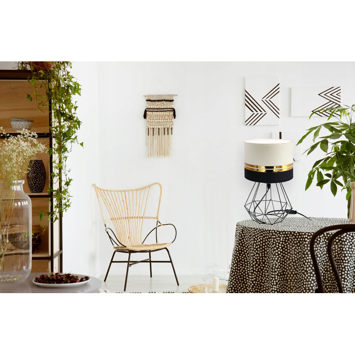 Настільна нічна лампа Діамант з абажуром у стилі Glamour, LED E27