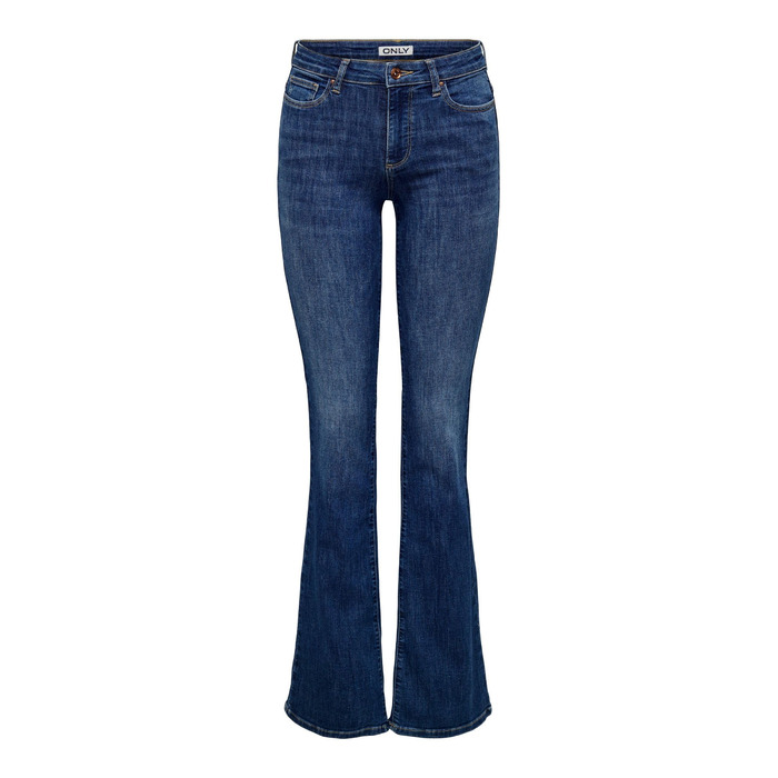 Джинси жіночі кльош ONLY Konroyal Dark Blue Denim, розмір S/34L