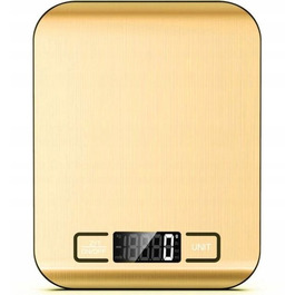 Кухонні ваги BOTC, жовтий/золотий, до 10 кг