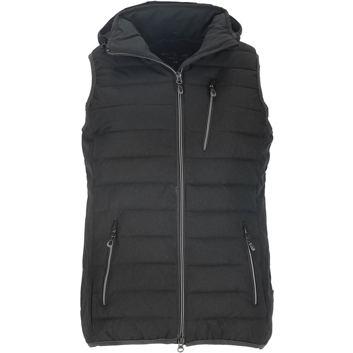 Жіноча степна жилетка Blue Wave Nathalie знімною капюшоном, меланжевий колір (46, антрацит)