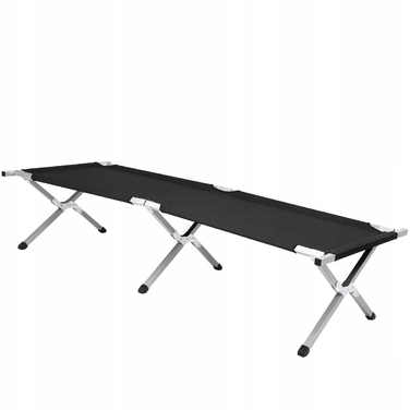 Розкладне ліжко Springos 190,5 см x 74 см, чорне