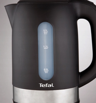 Електричний чайник Tefal KO330830, 2400 Вт, 1,7 л, чорний