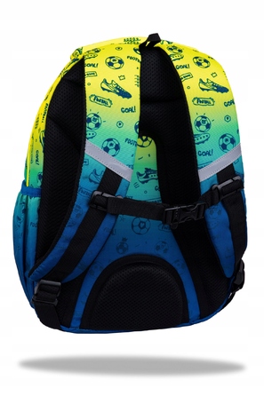 Великий багатокамерний шкільний рюкзак CoolPack 21 л зі світловідбивачами
