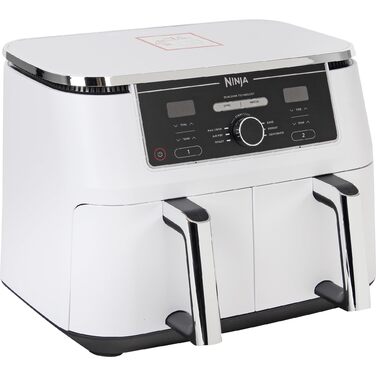 Ninja Foodi MAX Dual Zone AF400EUWH - Фритюрниця з двома зонами, біла