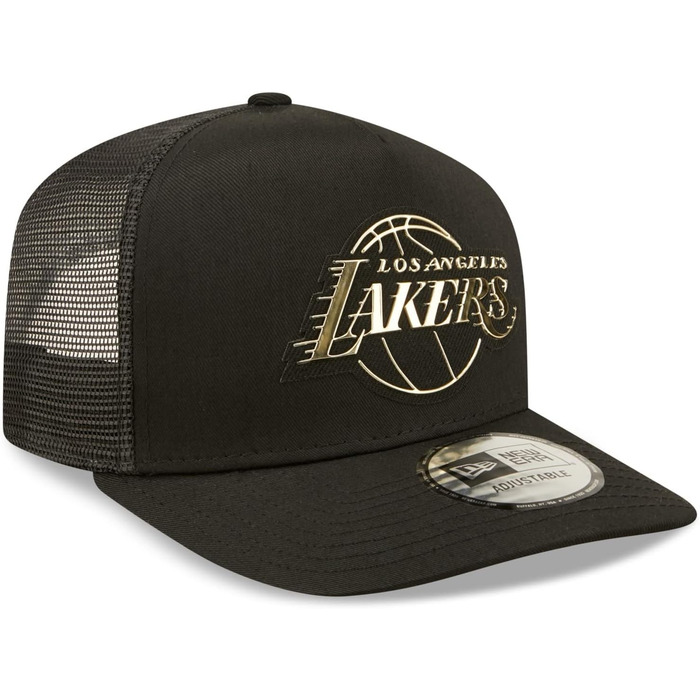 Кепка New Era Trucker з регульованим розміром та логотипом Los Angeles Lakers