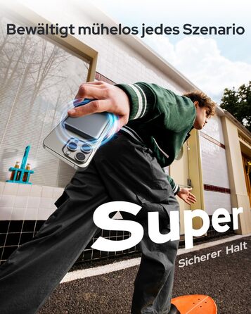 Powerbank TRKOY MagSafe 5000mAh з бездротовою зарядкою та USB-C, сірий колір, для iPhone 17/16/15/14/13/12