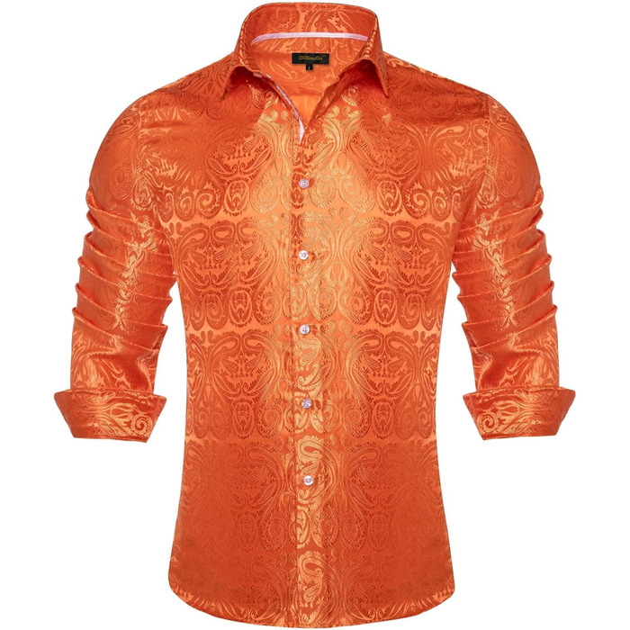 Краватка чоловіча DiBanGu модна, Burnt Orange (S)