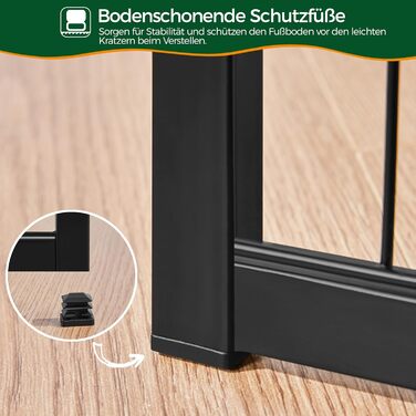 Клітка для цуценят Yaheetech 8-секційна, 100 см, для дому та саду, складана