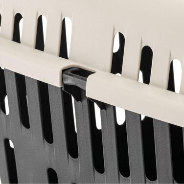 Переноска для кота Ferplast Binny 2, переноска для собаки, переноска для домашніх тварин, для маленьких собак та котів до 8 кг, складаний ручка M (48 x 32 x 33 см)