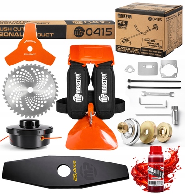 Тример-коса електричний MAJSTER PL MP0415 PRO для стрижки трави