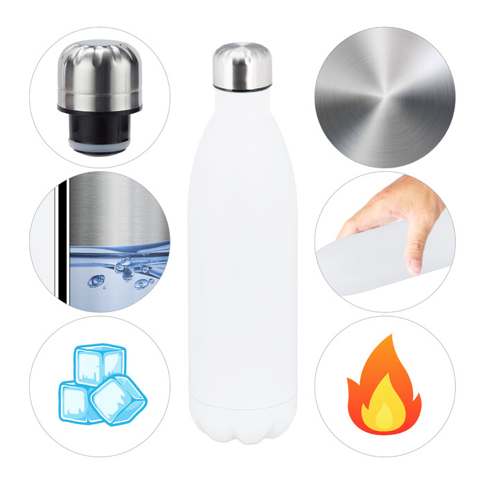 Relaxdays Thermo Flask 1 Liter
