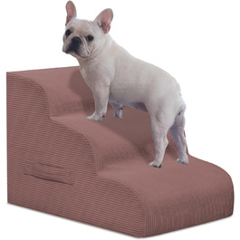 Сходинка для собак Mesa Lemon: 4 сходинки, антиковзка, знімна, для маленьких собак, підходить для дому та авто