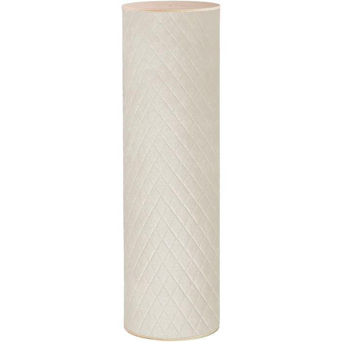 Акустична пастка Bass Trap Premium 100x30 см, поглинач низьких частот (бежевий, ефект шкіри)