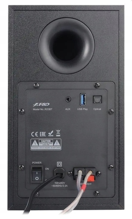 Комплект акустичних колонок 2.0 Fenda R23BT, 40 Вт, чорний