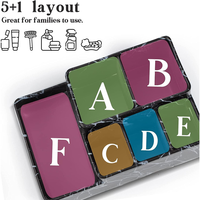 Тримач для зубних щіток з підсвічуванням, електричної зубної щітки, знімний, для зберігання зубної пасти та бритви, легко миється, білий (чорний)