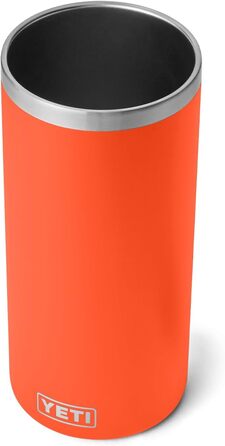 YETI Rambler Wine Chiller - Stainless Steel Insulated Wine Cooler (Papaya)