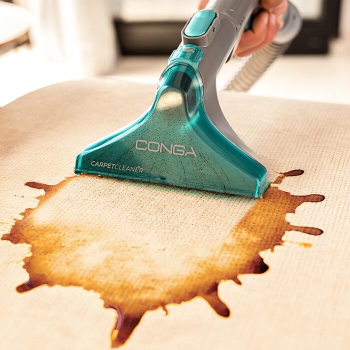 Пилголом Cecotec Conga CarpetClean 10000 EasyHome: для килимів та м'яких меблів, 800W, 3л резервуар для чистої води, 1,5л для брудної води, багатоповерхнева система, комплект аксесуарів