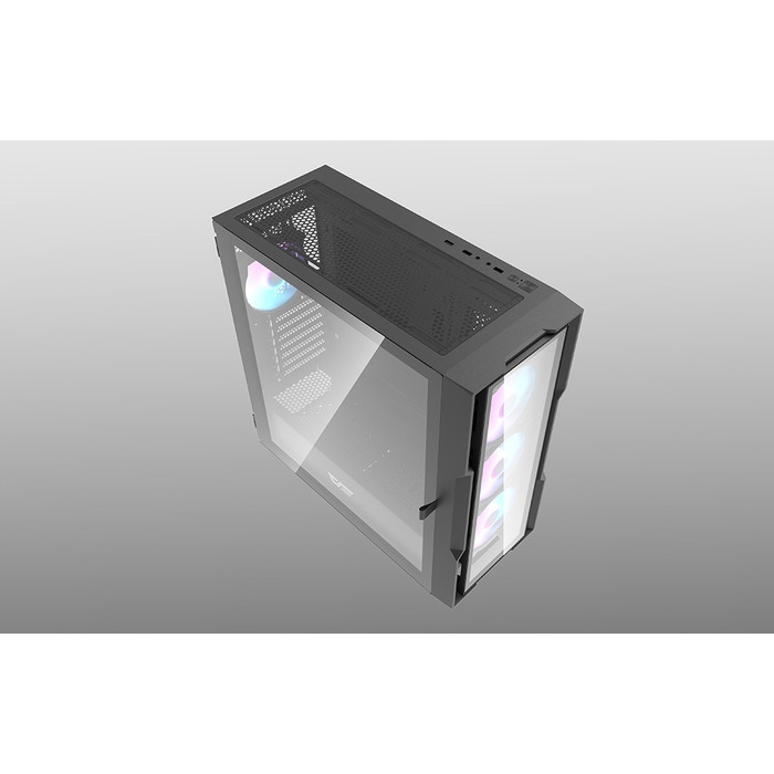 Корпус DarkFlash DK431 GLASS Midi Tower, чорний