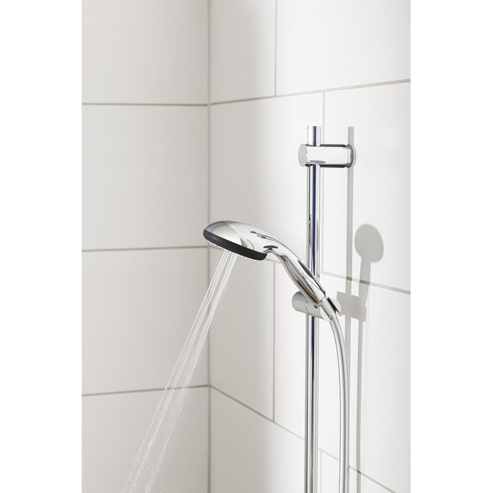 Ручний душ GROHE Vitalio Start 100 - водозберігаючий, 2 струмені, універсальне кріплення, хром, 27946000