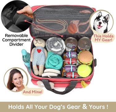 Транспортна сумка для домашніх тварин з багатьма кишенями, ідеальна для подорожей та перевезення котів та собак