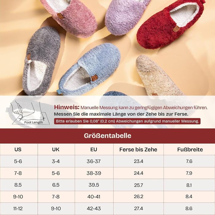Жіночі теплі халапи EverFoams з м'якою устілкою Memory Foam, замкнуті, рожеві, 38/39 EU